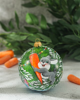 Ёлочный шар "Моя морковка" 2509