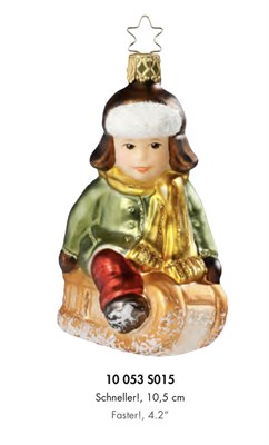 На санках, 10. 5 см 3108