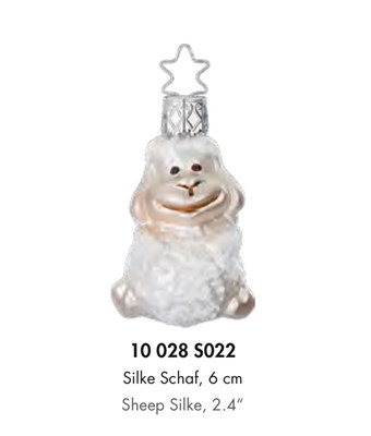 Шелковая овечка,6 см 3119