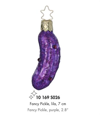 Огурец фиолетовый, 7 см 3131