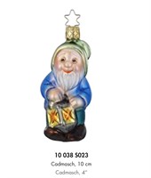 Гномик с фонарем, 10 см 3147