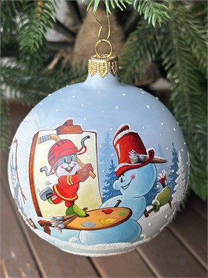 Ёлочный шар "Мечты сбываются" 2505