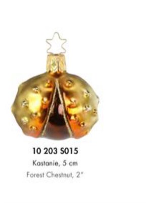 Каштан золотистый, 5 см 3042