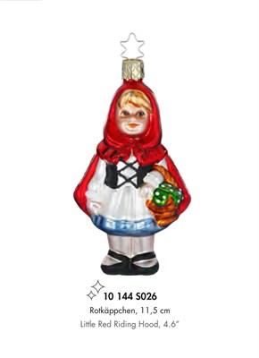 Красная шапочка,11,5 см 3076