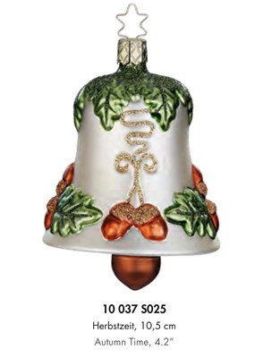 Колокольчик Осень,10,5 см 3095