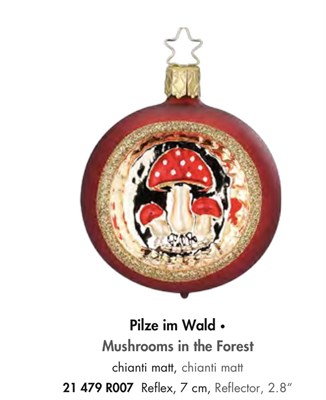 Прожектор Мухоморы,7 см 3099